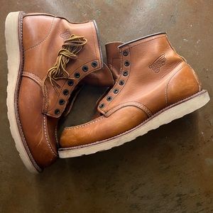 Red Wing Moc Toe 875 6in Boots size 10
